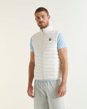 Doudoune sans manches Blanc Tom