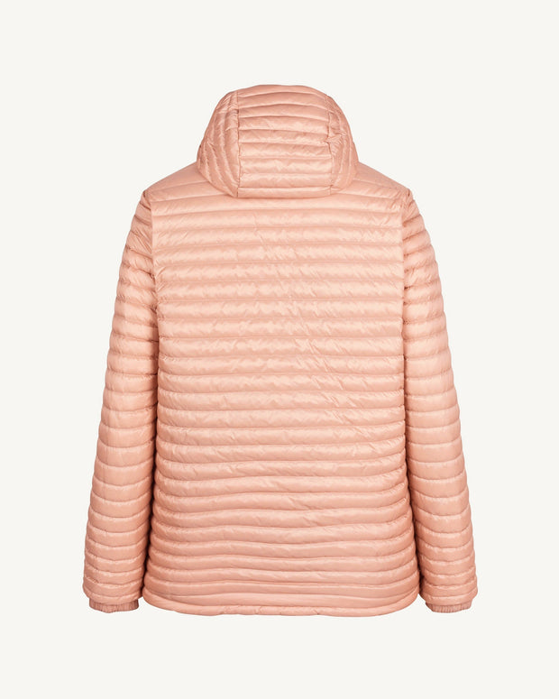 Doudoune réversible à capuche Ultralight Army/Rose poudre Bangkok 2.0