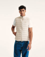 Doudoune sans manches stretch Argile Arafo