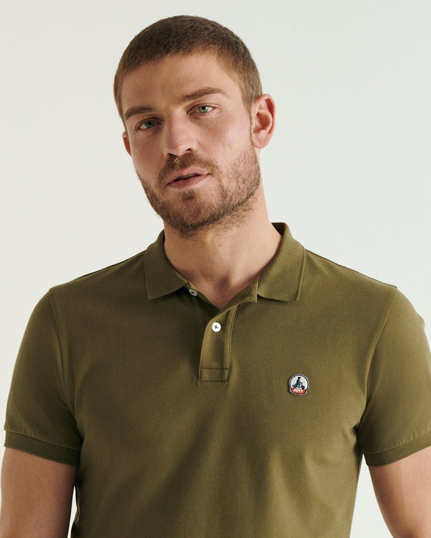 Polo en coton biologique Army Marbella